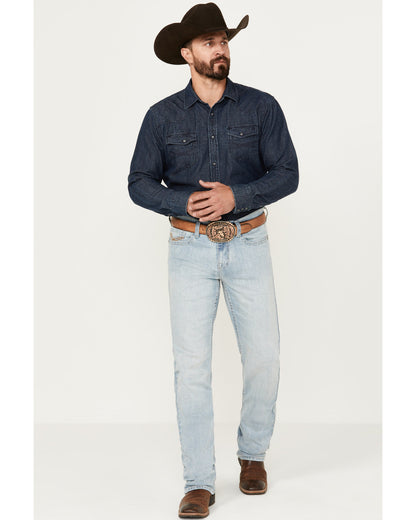 Cody James Men's Jamestown Wash Jackson Slim Straight Stretch Denim Je