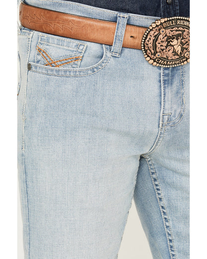 Cody James Men's Jamestown Wash Jackson Slim Straight Stretch Denim Je
