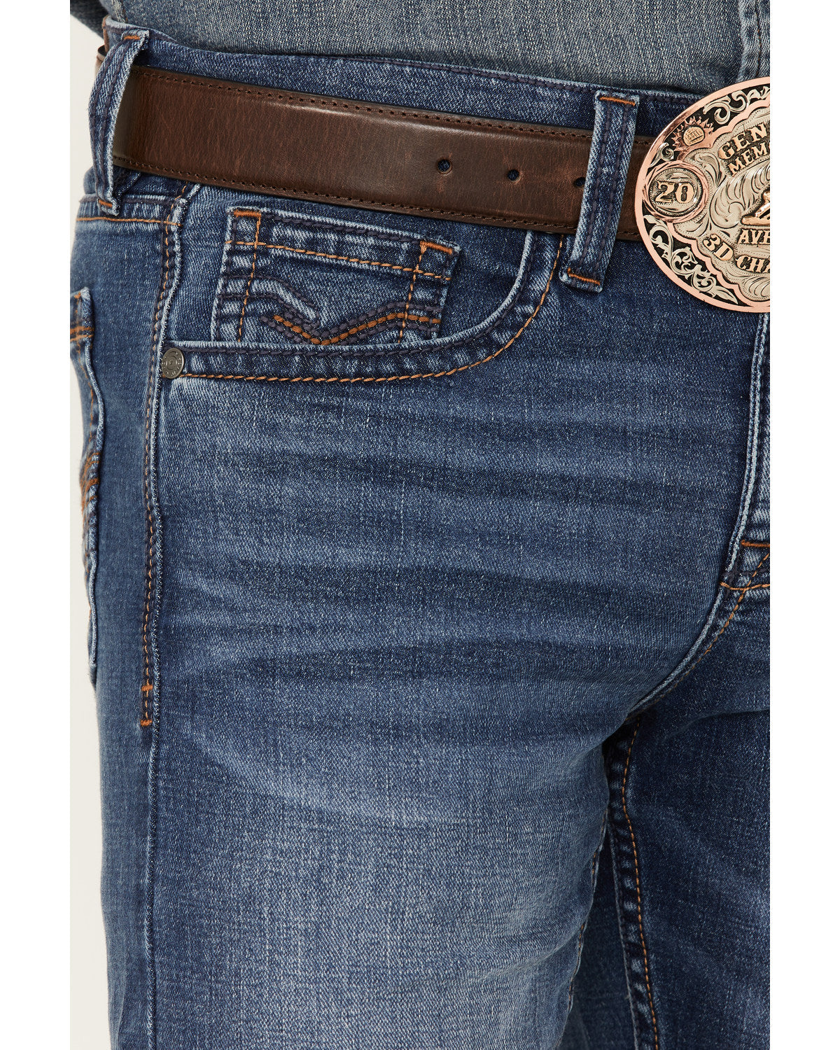Cody James Men's Hazer Wash Jackson Slim Straight Stretch Denim Jeans