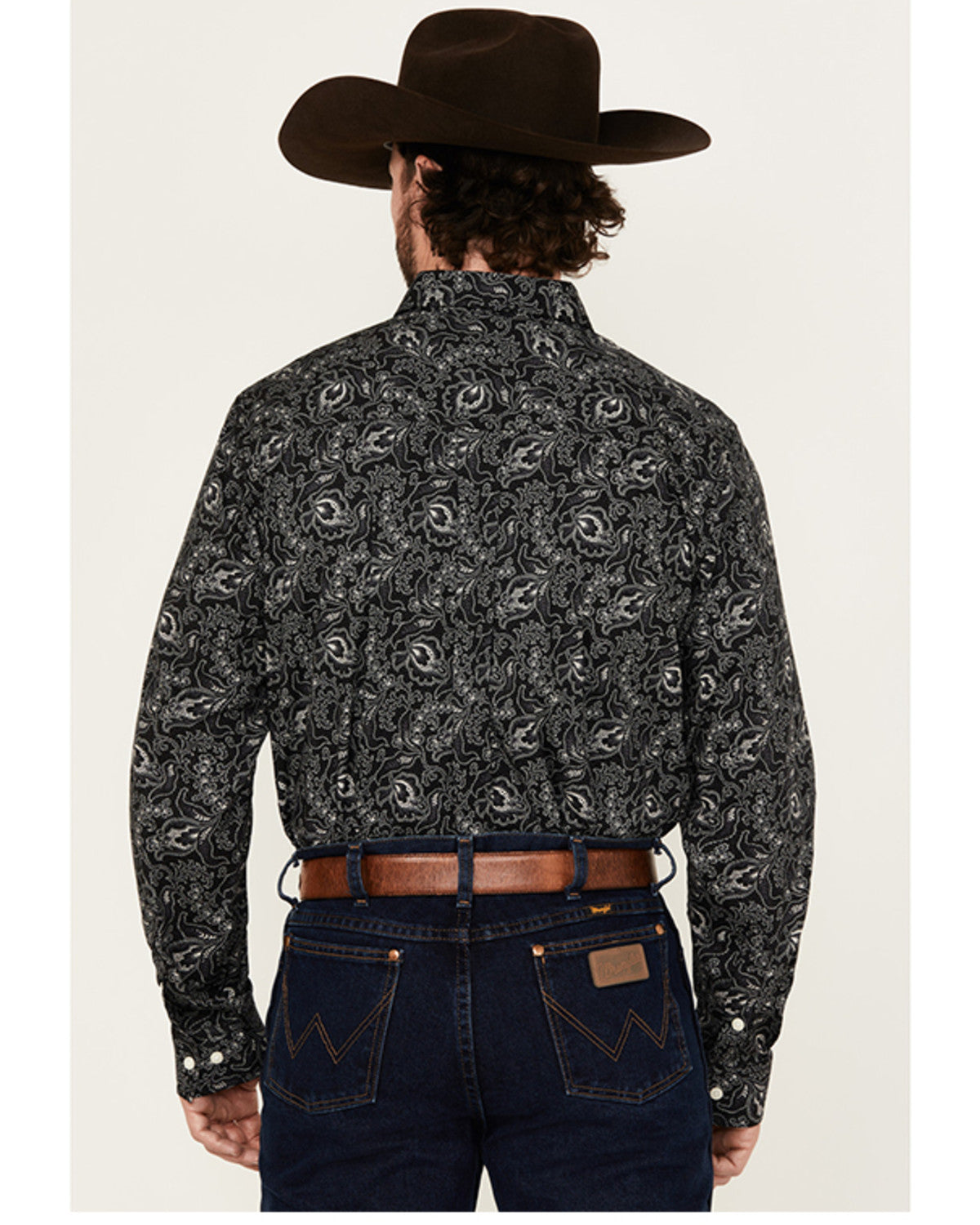 Cody James Men's Parker Paisley Print Long Sleeve Button-Down Stretch