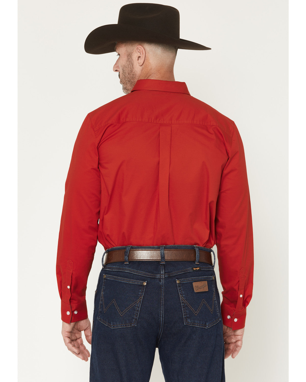 Cody James Men's Performance Twill Solid Long Sleeve Button-Down Stret