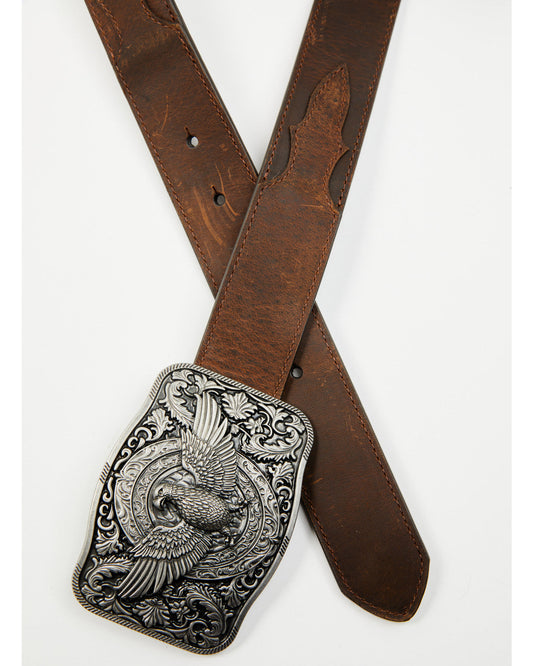 Cody James Men's Lawson Eagle Buckle Belt
