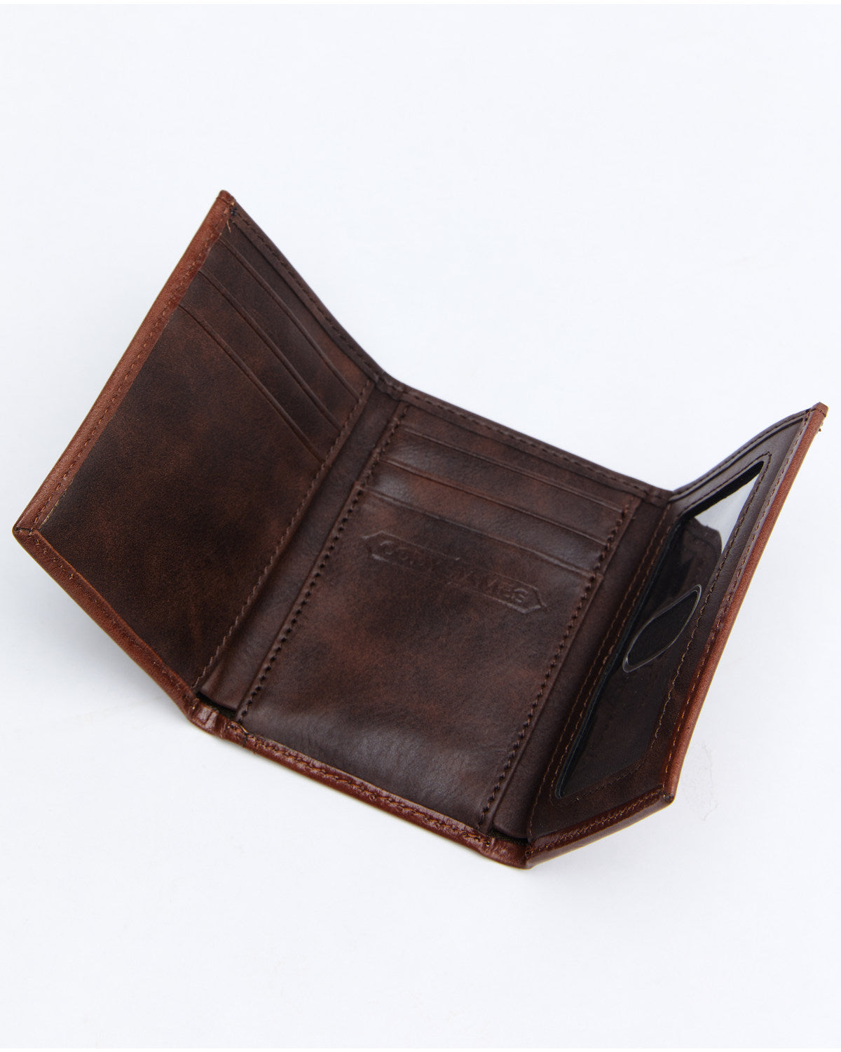 Cody James Men's Hair-On Trifold Wallet