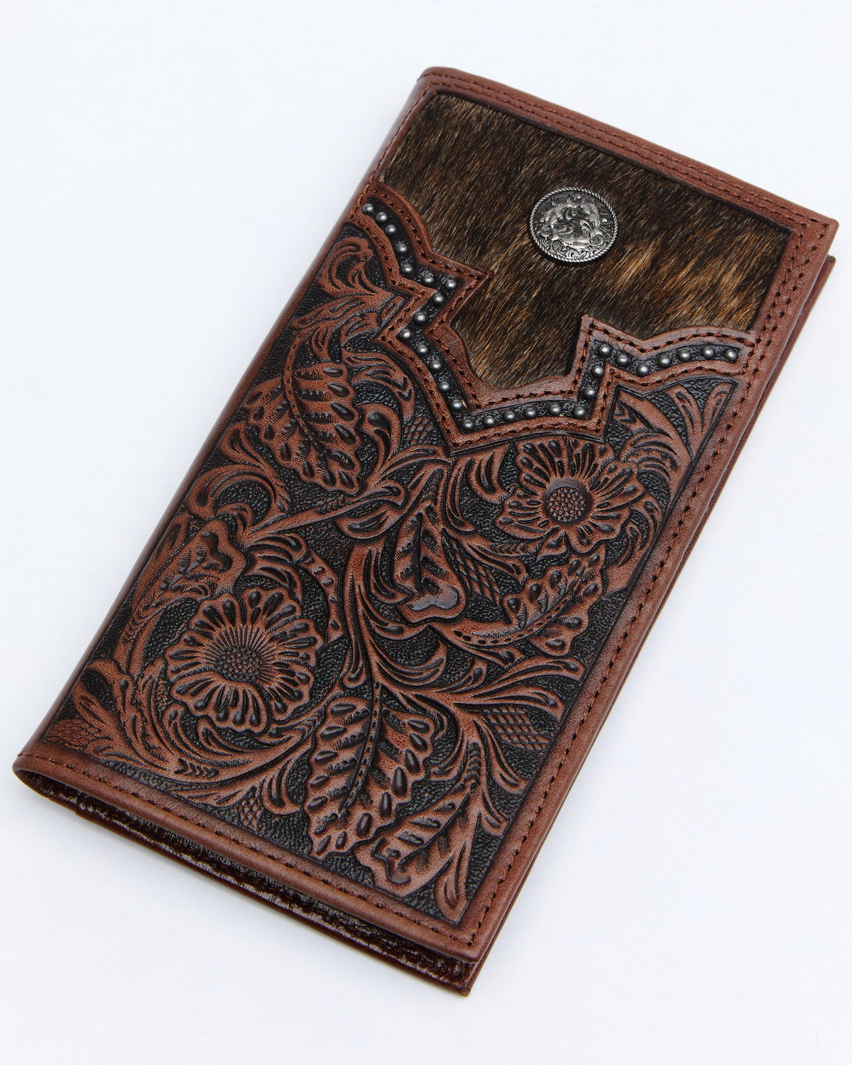 Cody James Men's Hair-On Rodeo Wallet