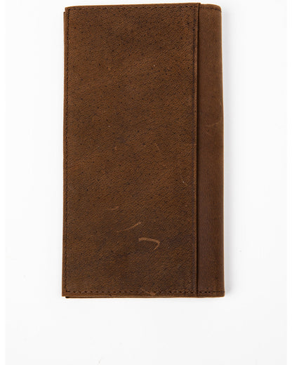 Cody James Men's Americana Leather Checkbook Wallet