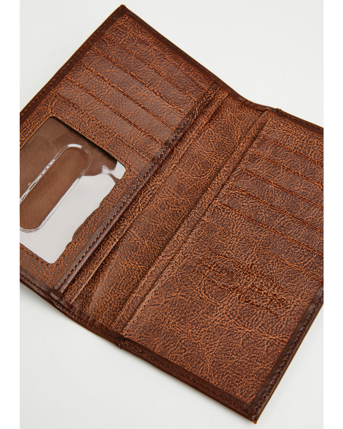 Cody James Men's Hutton Basket Weave Tooled Hair-On Bifold Rodeo Walle