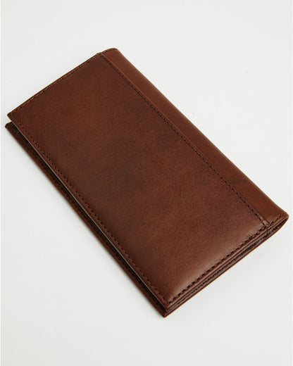 Cody James Men's Hutton Basket Weave Tooled Hair-On Bifold Rodeo Walle