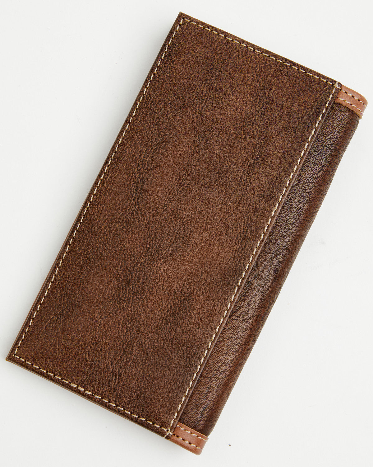 Cody James Men's Wells Basketweave Cross Leather Rodeo Wallet
