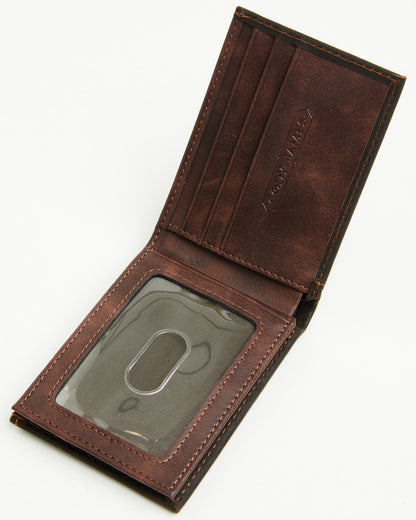 Cody James Men's Southwestern Bifold Leather Wallet