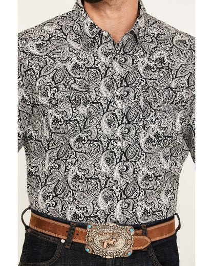 Cody James Men's Mamba Paisley Print Long Sleeve Western Snap Shirt