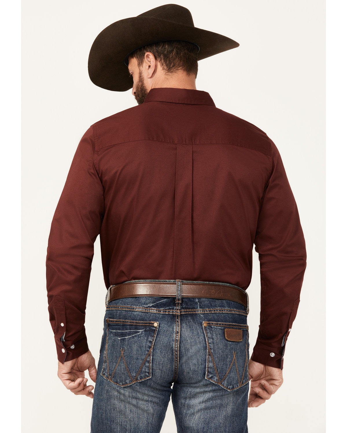 Cody James Men's Basic Twill Long Sleeve Button-Down Performance Weste