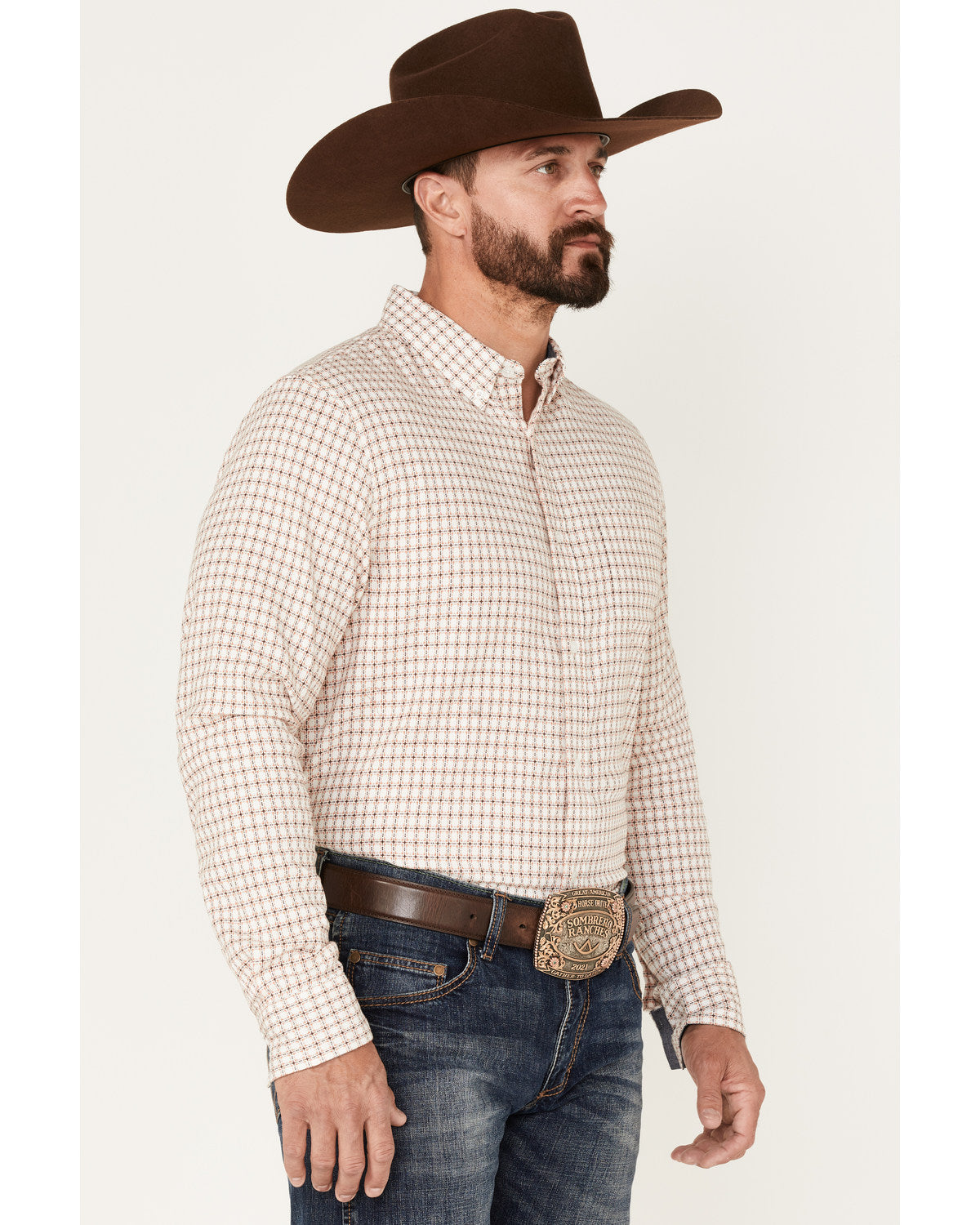 Cody James Men's Getaway Check Button-Down Western Shirt