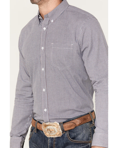 Cody James Men's Toby Long Sleeve Button-Down Stretch Western Shirt