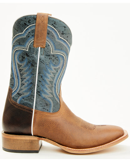 Cody James Men's Rover Blue Western Boots - Broad Square Toe