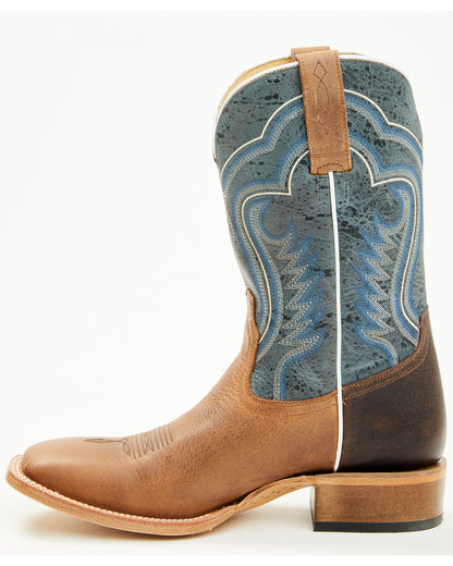 Cody James Men's Rover Blue Western Boots - Broad Square Toe