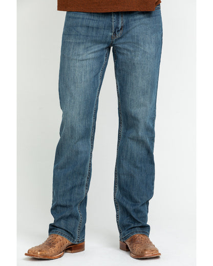 Cody James Men's Bozeman Wash Wyatt Slim Bootcut Stretch Denim Jeans