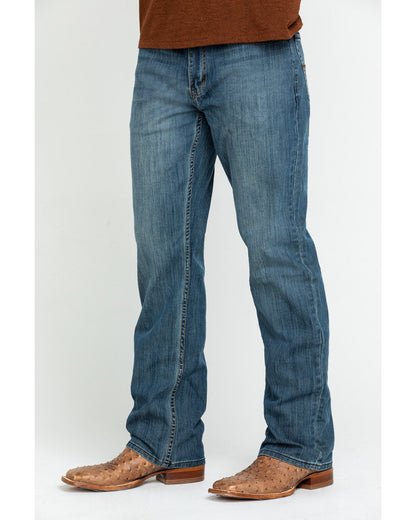 Cody James Men's Bozeman Wash Wyatt Slim Bootcut Stretch Denim Jeans