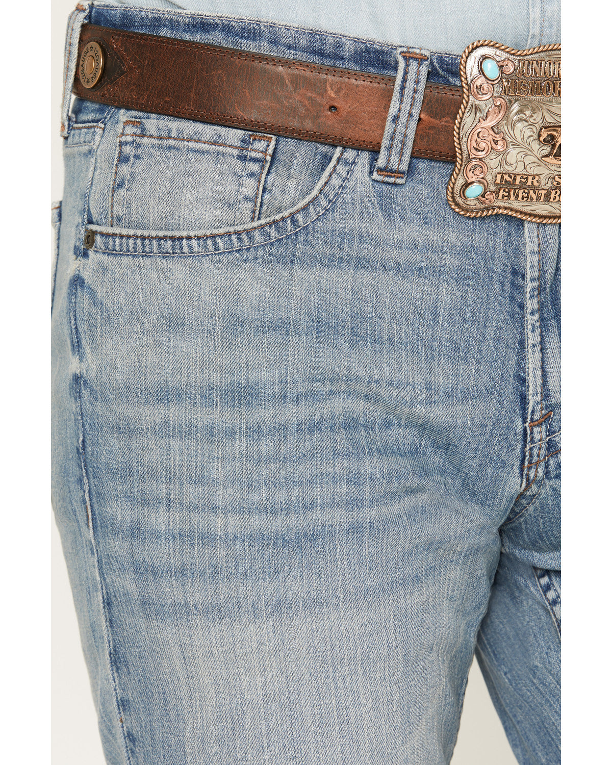 Cody James Men's Bronco Wash Yukon Relaxed Straight Stretch Denim Jean