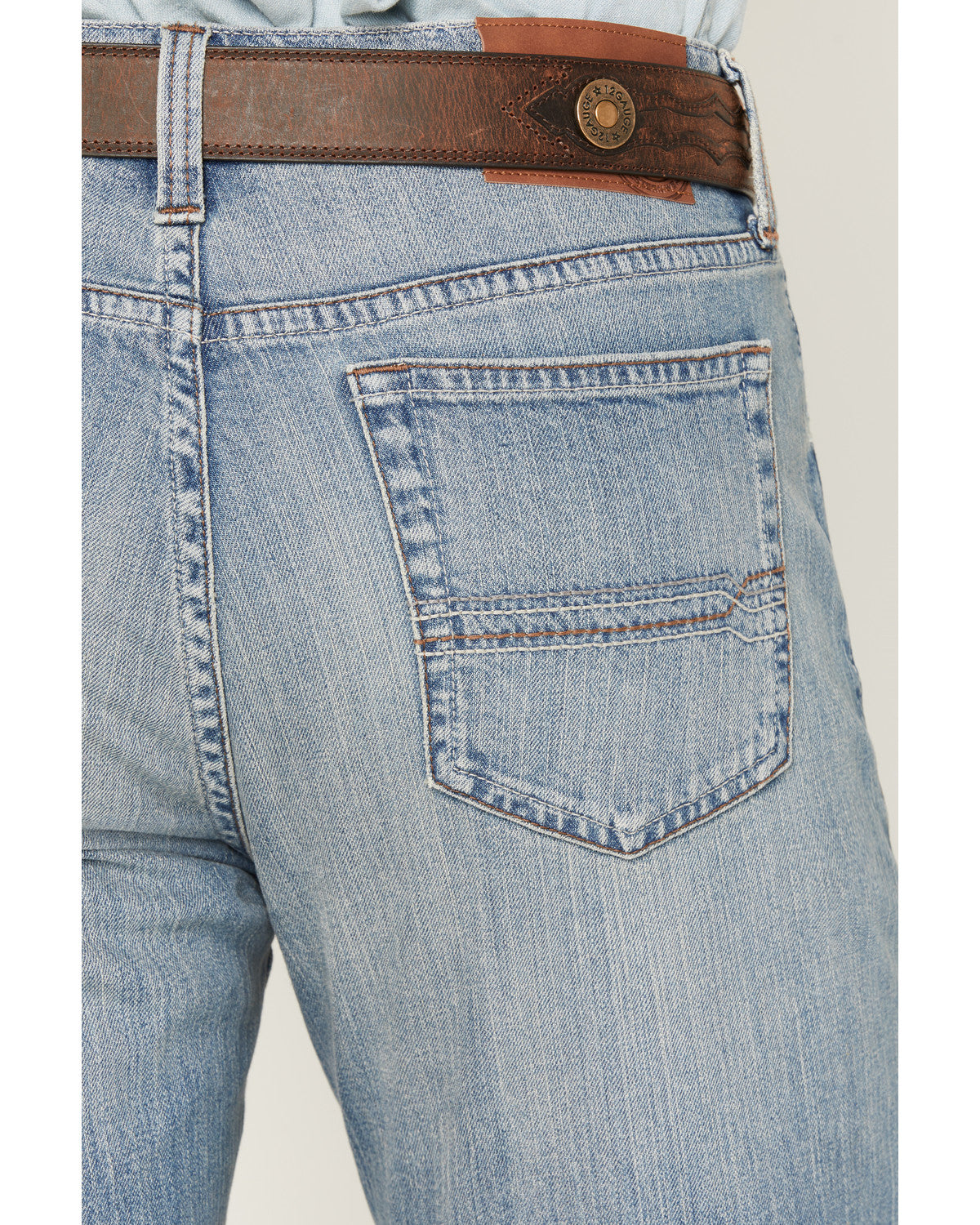 Cody James Men's Bronco Wash Yukon Relaxed Straight Stretch Denim Jean