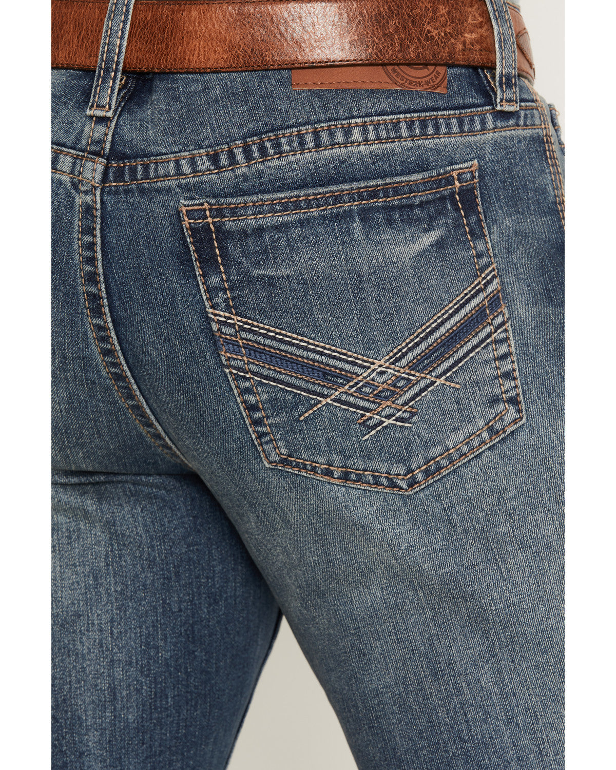 Cody James Men's Denver Wash Wyatt Slim Bootcut Stretch Denim Jeans