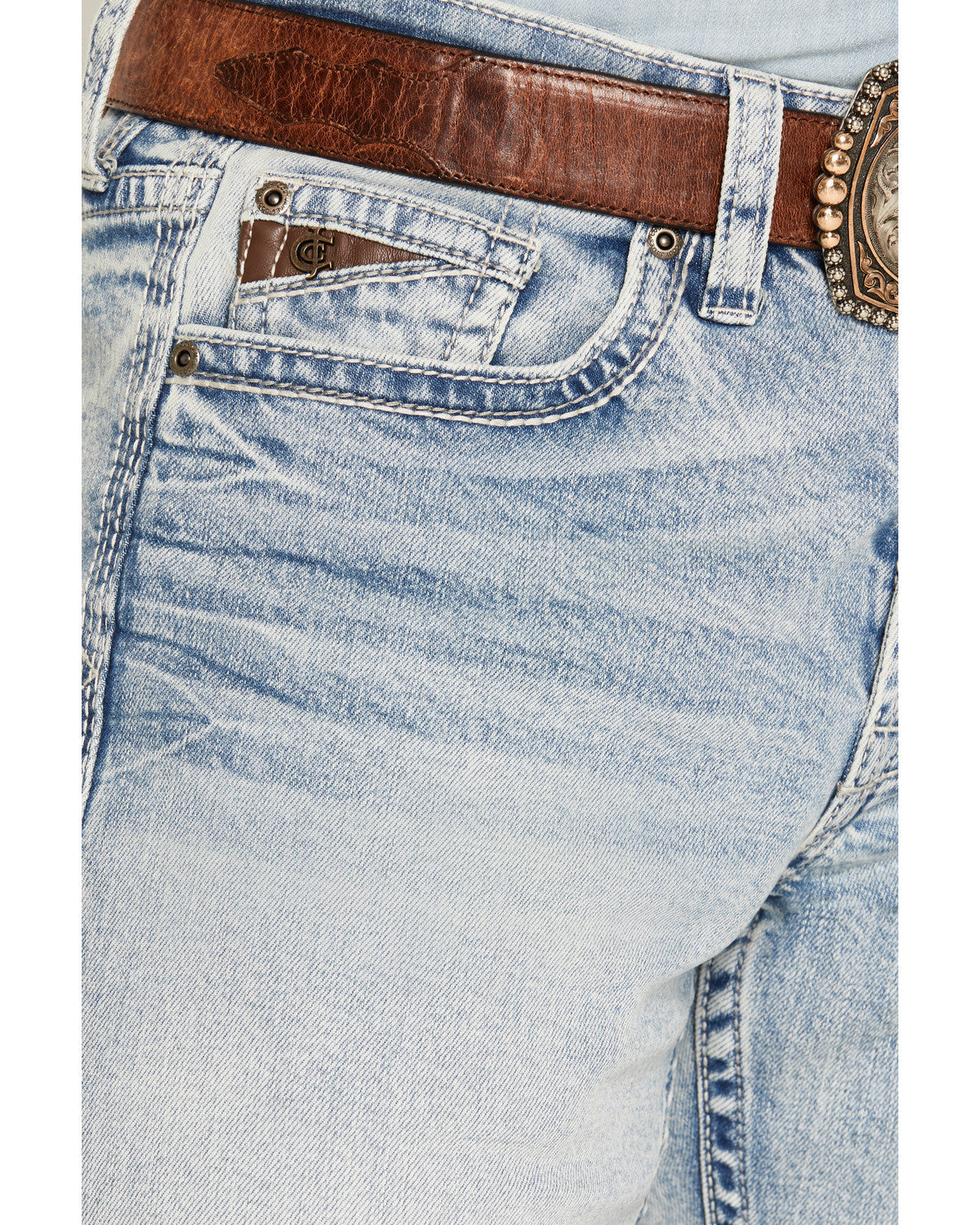 Cody James Men's Austin Wash Yukon Relaxed Straight Stretch Denim Jean
