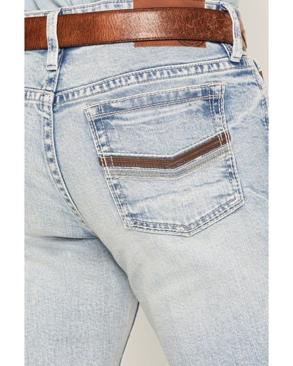 Cody James Men's Austin Wash Yukon Relaxed Straight Stretch Denim Jean