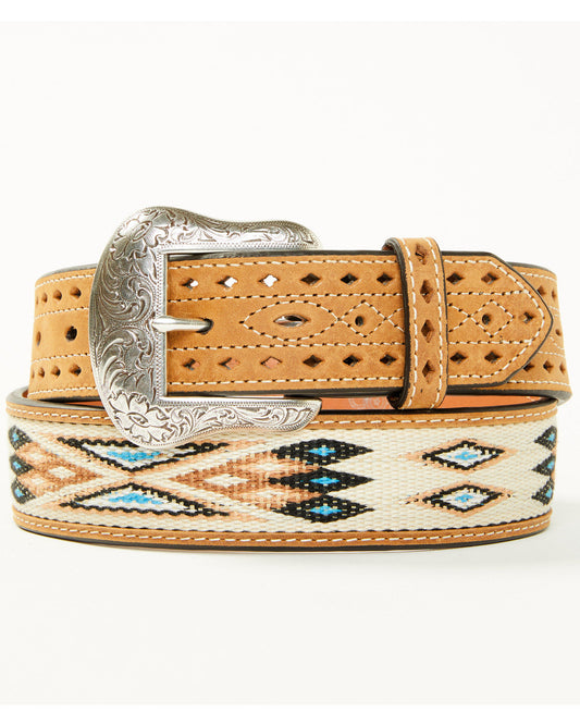 Cody James Men's Southwestern Woven Belt