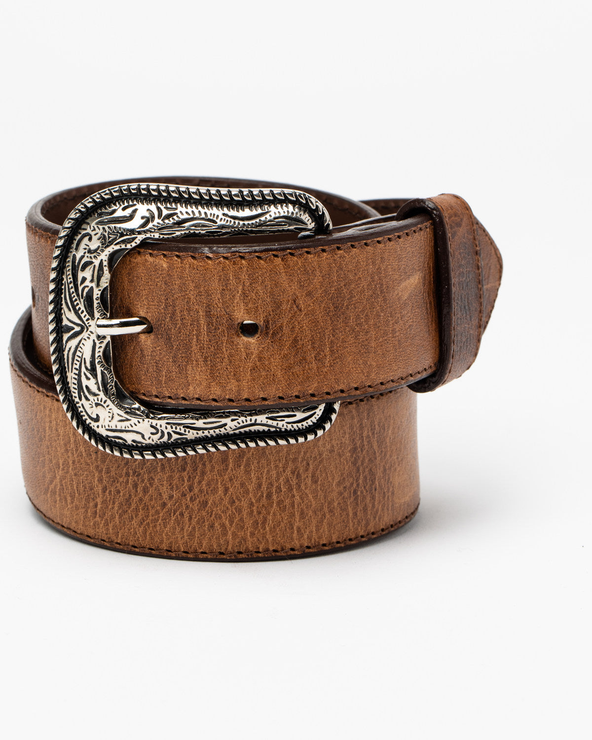 Cody James Men's Crazy Horse Burnished Leather Belt