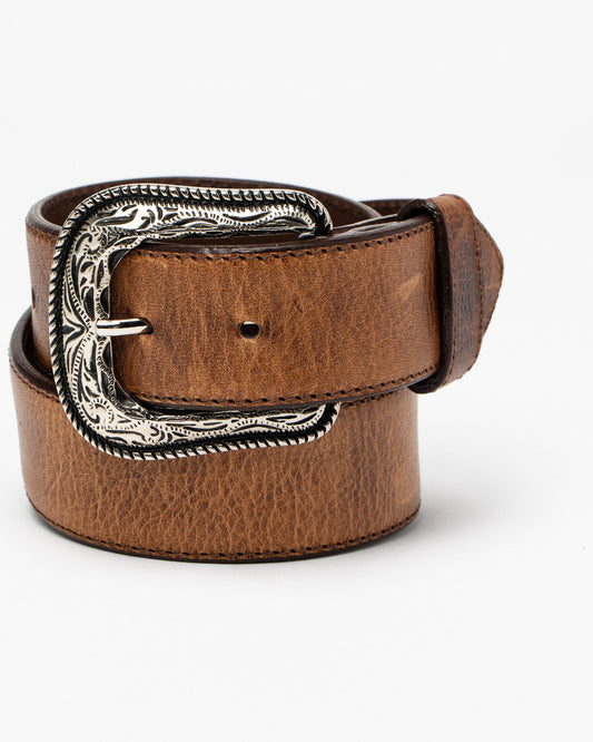 Cody James Men's Crazy Horse Burnished Leather Belt