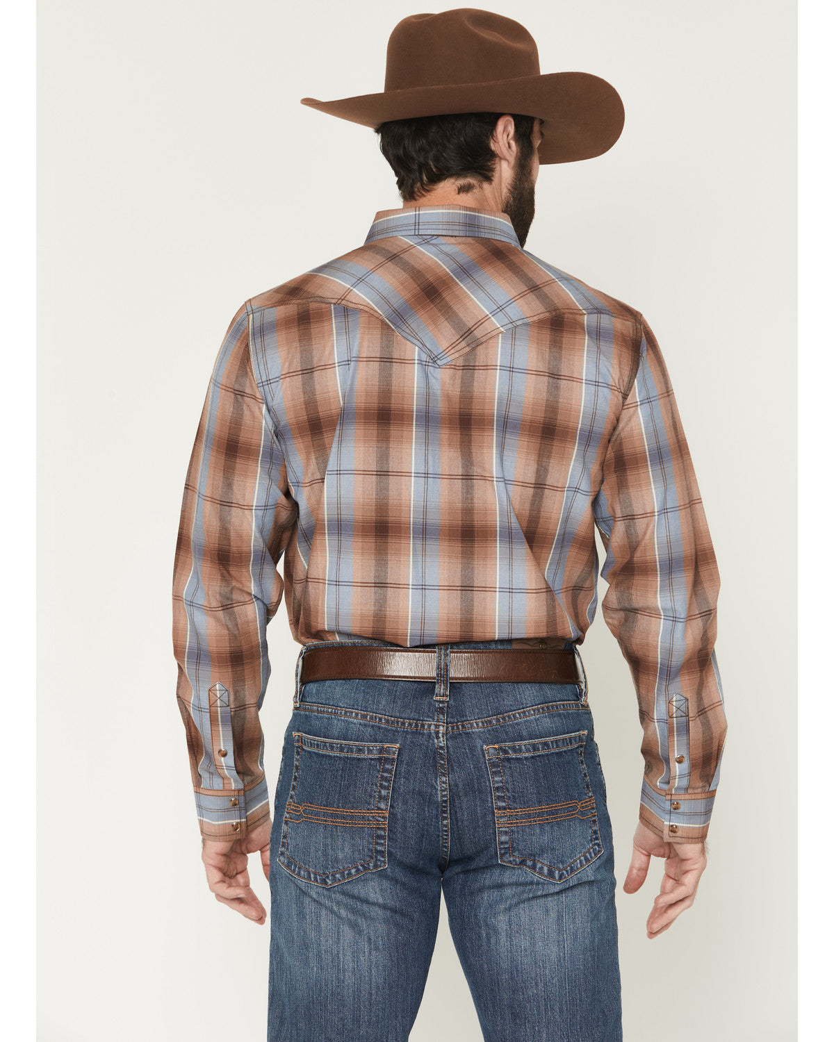 Cody James Men's Wiley Plaid Print Long Sleeve Plaid Print Long Sleeve