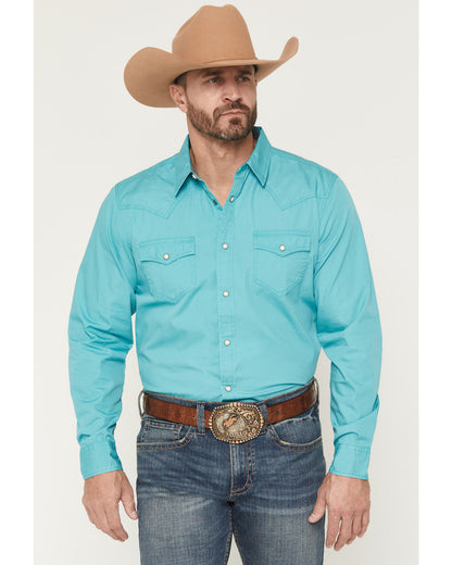 Cody James Men's Rock Solid Long Sleeve Snap Western Shirt