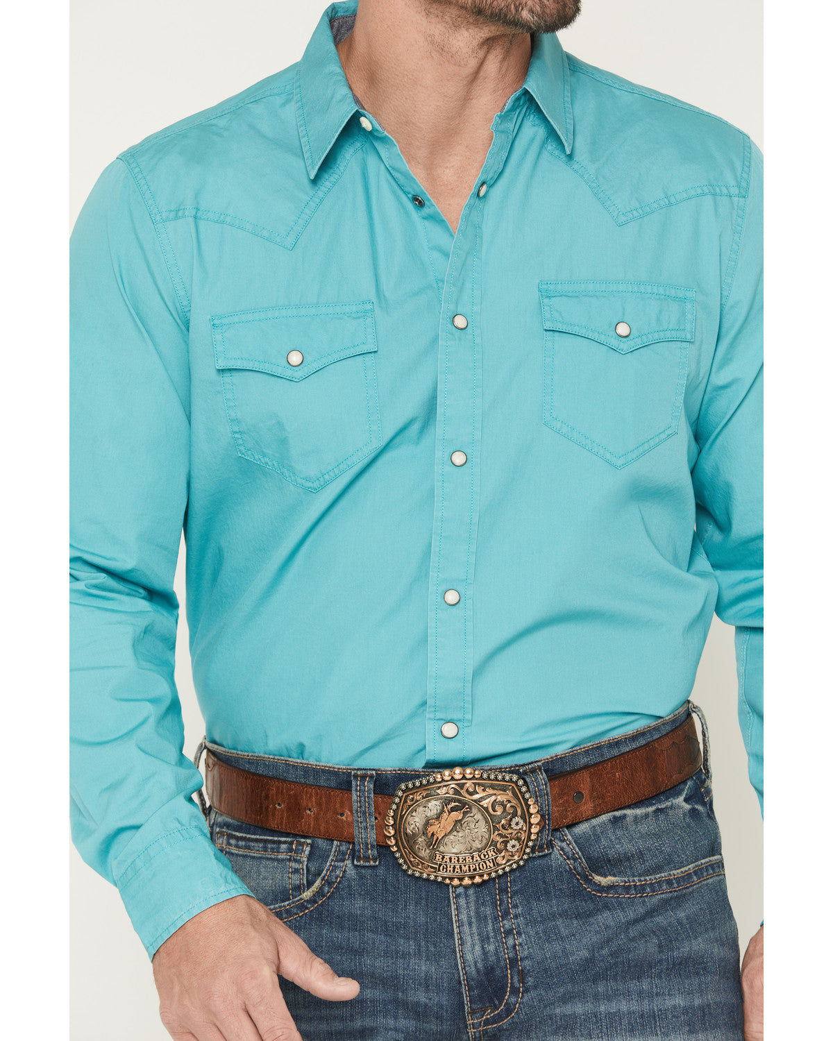 Cody James Men's Rock Solid Long Sleeve Snap Western Shirt
