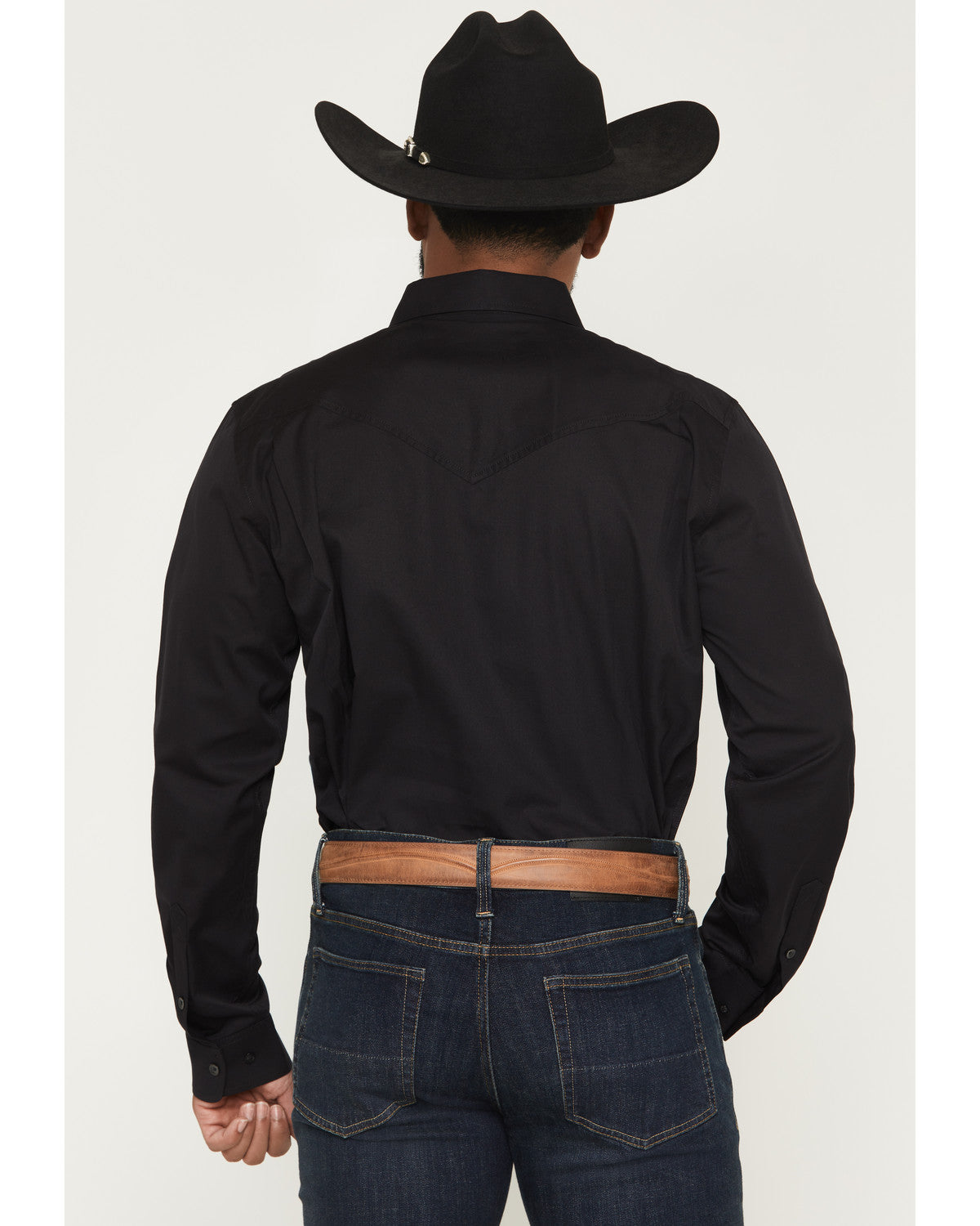 Cody James Black 1978® Men's Lawman Solid Long Sleeve Button-Down West