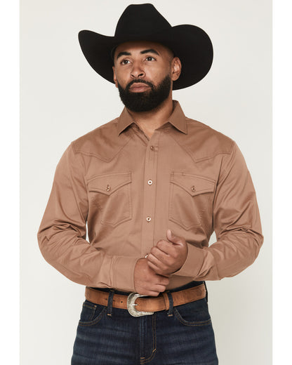 Cody James Black 1978® Men's Lawman Solid Long Sleeve Button-Down West