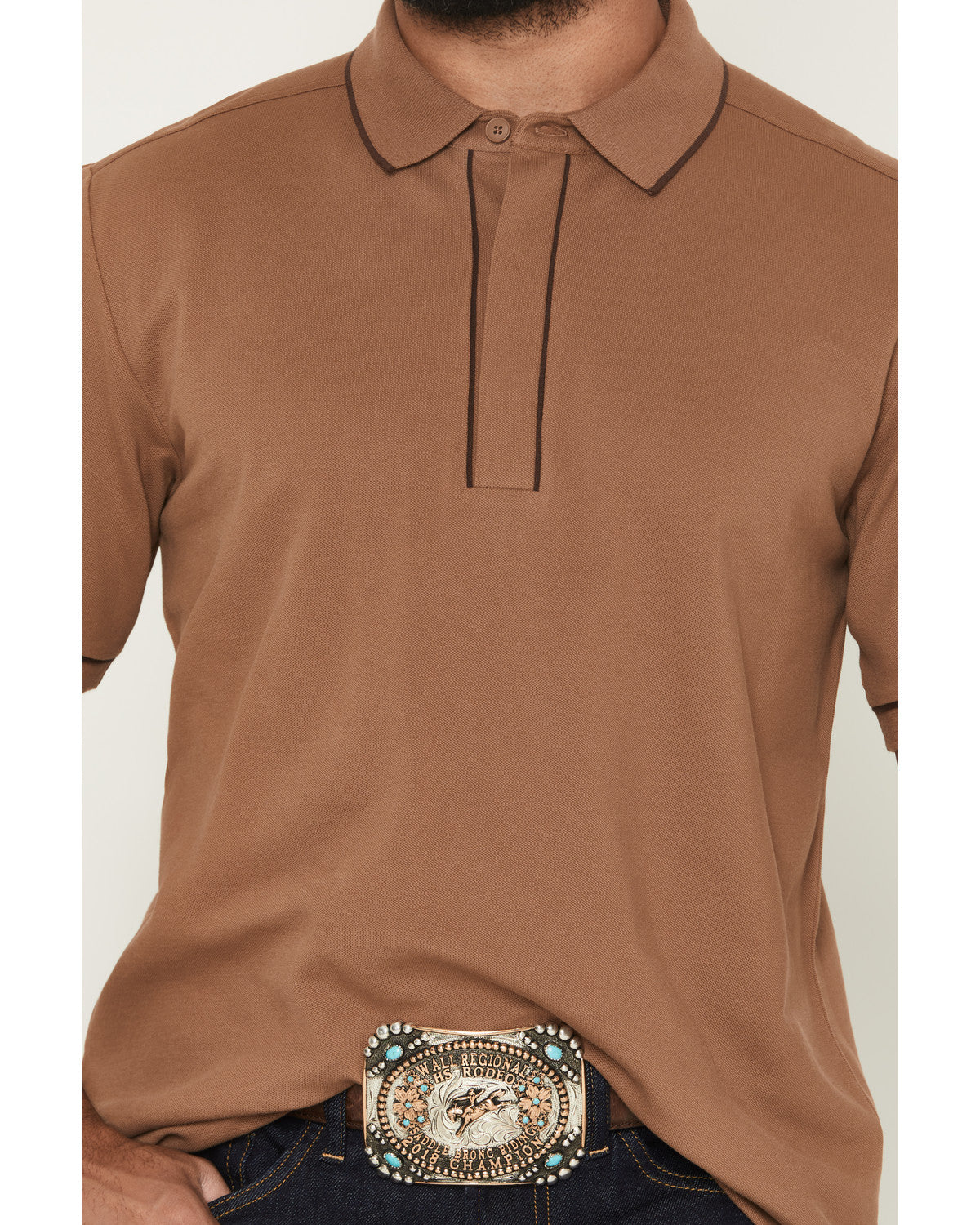 Cody James Black 1978® Men's Cooper Solid Short Sleeve Stretch Polo