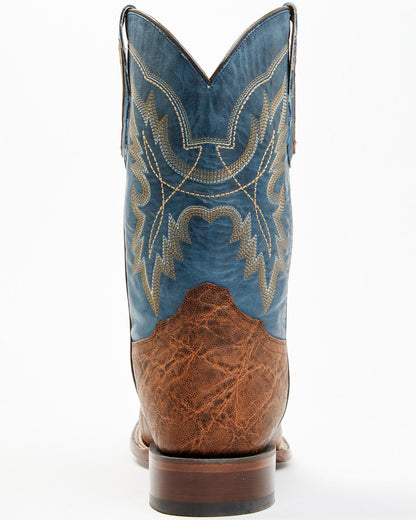Cody James Men's Elephant Print Western Boots - Broad Square Toe