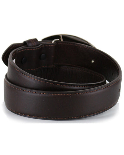 Cody James Men's Bullet Buckle Leather Belt