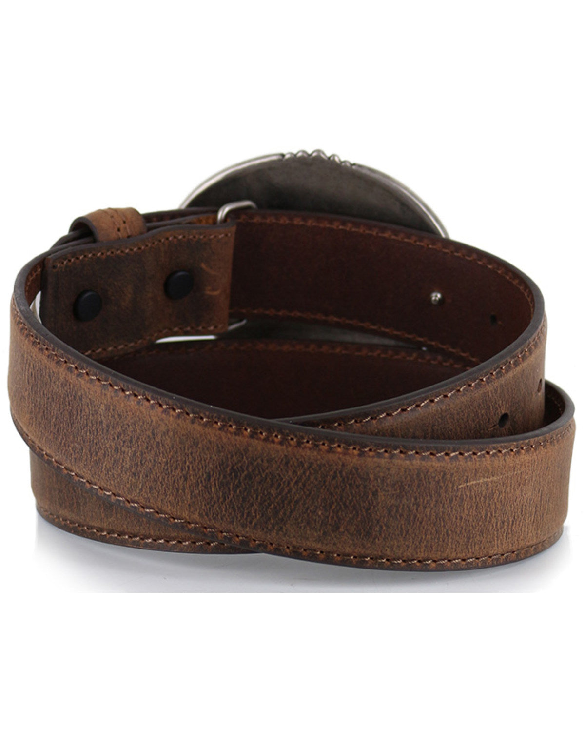 Cody James Men's Patriotic Eagle Leather Belt
