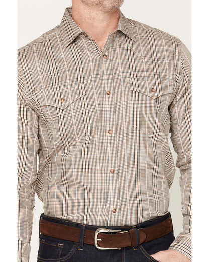 Cody James Black 1978® Men's Pondera Plaid Print Long Sleeve Button-Do
