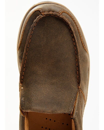 Cody James Men's Trust Me Beaned Slip-On Casual Oxford Shoes - Moc Toe